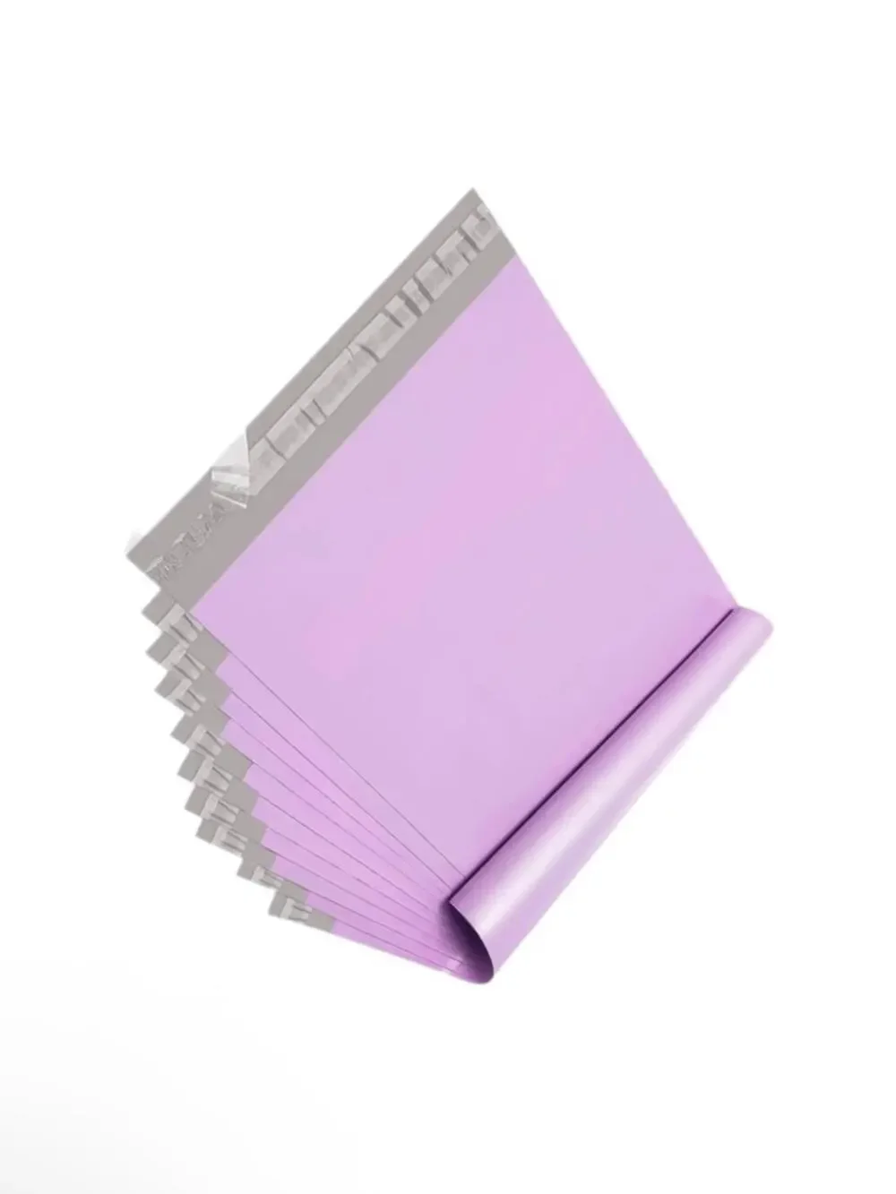 10 Lilac Adhesive Mailing poly Envelopes Pack